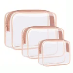 LiftyPack Transparent Cosmetic Bag Set