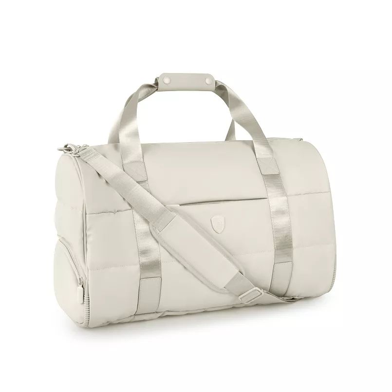 7789526_Off_White LiftyPack Puffer Weekender Duffel Bag - Image 1