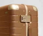 LiftyPack Aluminum Suitcase Cognac Brown - Image 4