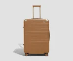 LiftyPack Aluminum Suitcase Cognac Brown