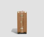 LiftyPack Aluminum Suitcase Cognac Brown - Image 3