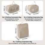 LiftyPack Compression Packing Cube Set 7 Piece - Image 2