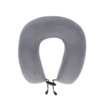 LiftyPack Ergonomic Grey Foam Neck Pillow
