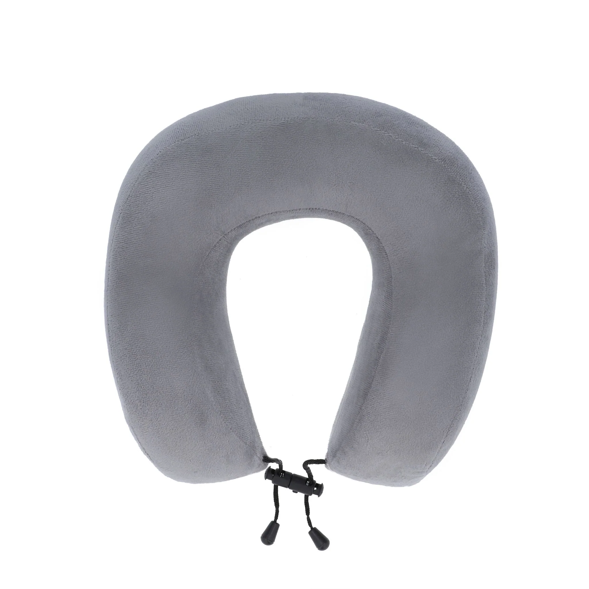 3219110249101_1 LiftyPack Ergonomic Grey Foam Neck Pillow - Image 1