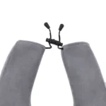 LiftyPack Ergonomic Grey Foam Neck Pillow - Image 2