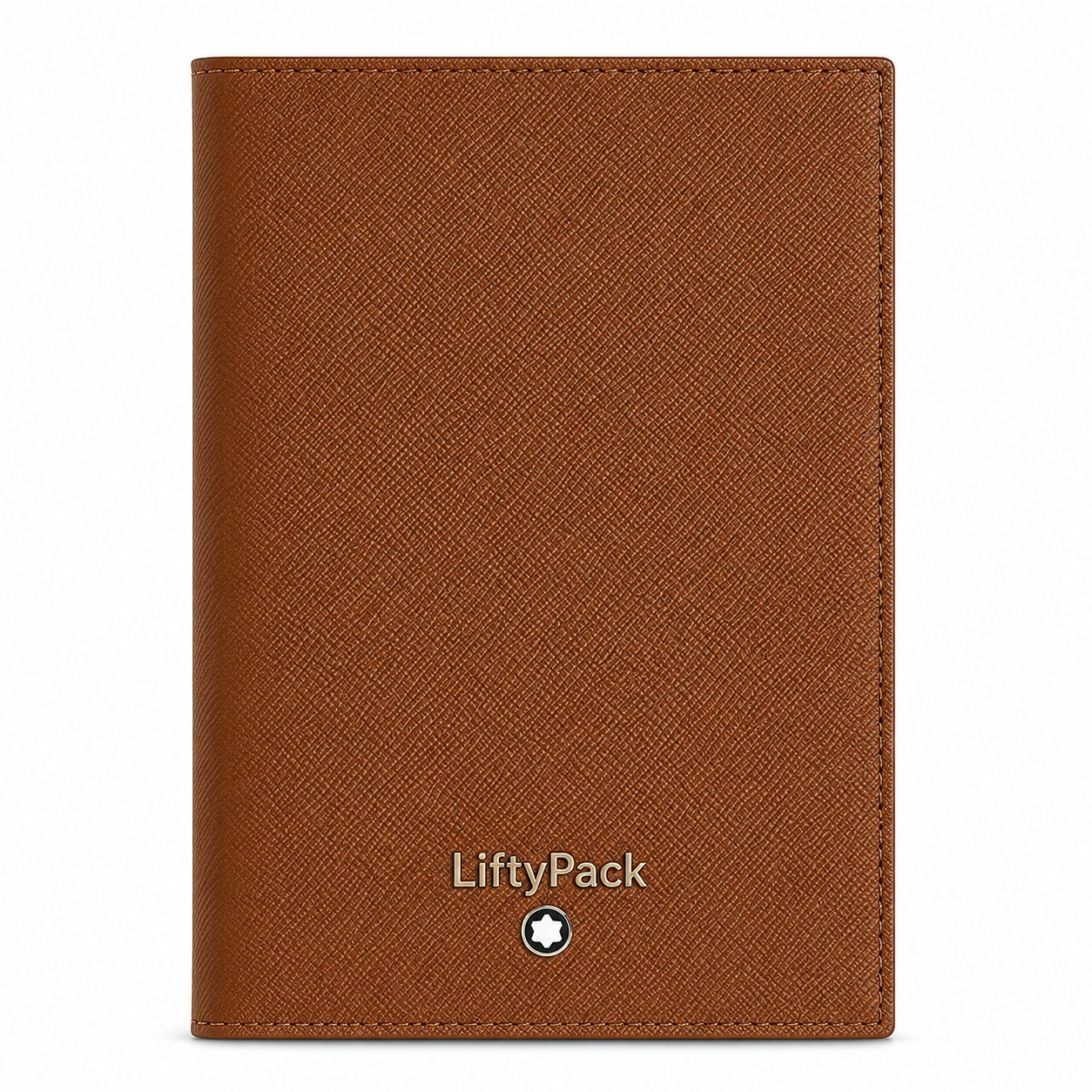 ChatGPT Image Jun 8, 2026, 03_31_08 AM LiftyPack Rust Brown Sartorial Passport Holder - Image 1